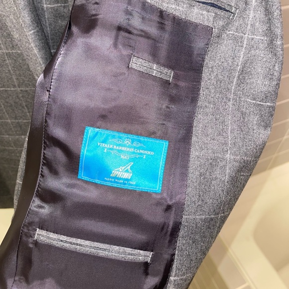 New J. Crew Ludlow Slim Fit Suit in Italian Wool (Size: 38R and 31/32) - Picture 11 of 13